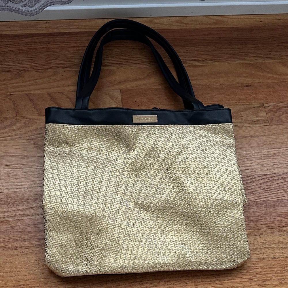 Versace parfums tote